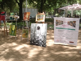 Exhibition at Empress garden