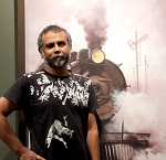 Artist Kishore Biswas