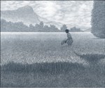 Nature - 0874, Painting by Prakash Ghadge, Pen and Ink on Canvas, 30 X 36 inches 