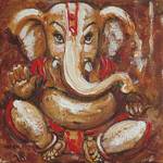 ganesha - VI, Painting by Ramesh Gujar