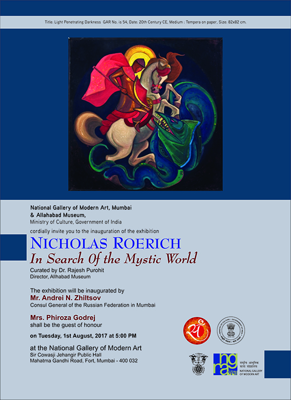 Exhibition of Nicholas Roerich - In Search of the Mystic World Curated by Dr. Rajesh Purohit