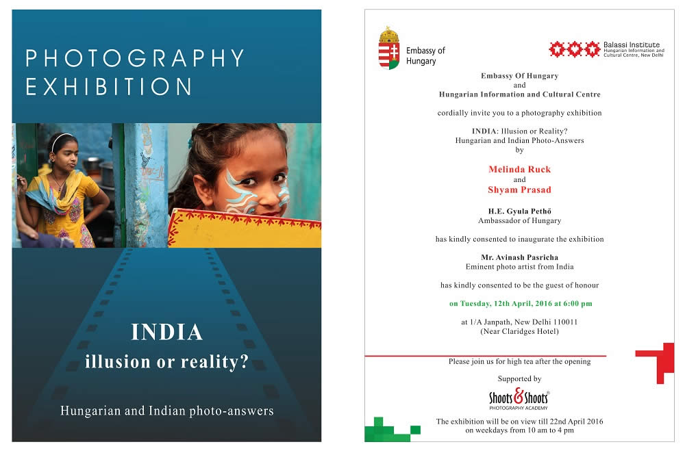 Invitation - India illusion or reality?, Photography Exhibition