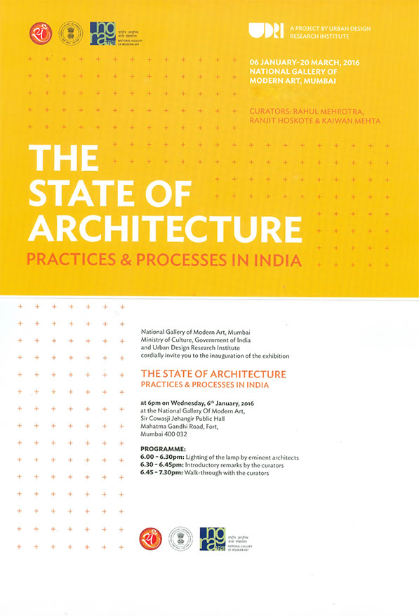 Invitation-The State of Architecture Practices & Processes in India