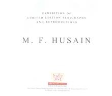 M.F.Husain Exhibition of Limited Edition Serigraphs and Reproductions, page - 2