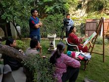 Watercolour Painting Workshop  by Chitra Vaidya at Indiaart Gallery - 2 