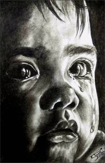Painting  by Shaunak Vaidya - Child