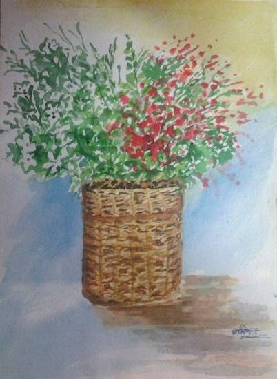 Flowers and Nature - 6, painting by Pratibha Kelkar