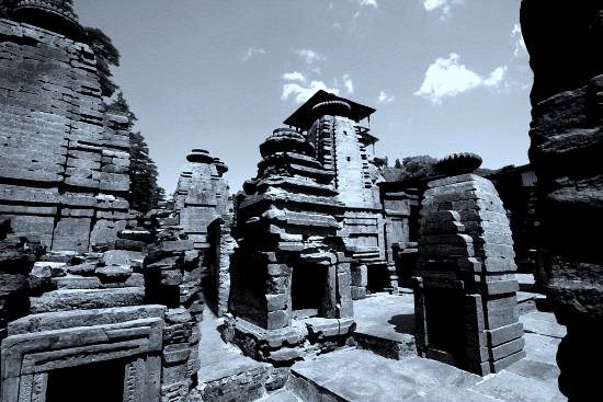 The Many Shivas - Jageshwar temples, Uttarakhand, photograph by Kumar Mangwani