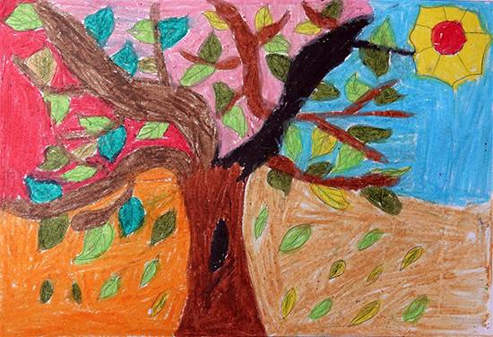 Painting  by Amisha Sandip Lahage - Tree
