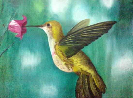 Wildlife - 1, painting by Gourav Chakraborty