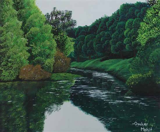 Painting  by Omkar Mohit - Natures Dream