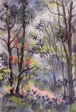 Forest Walk - 1, Painting by Chitra Vaidya