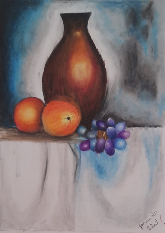 Table Top!, painting by Jnanada Bhat