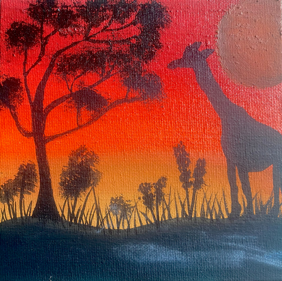 Painting  by Shambhavi Singh - Tropical Evening