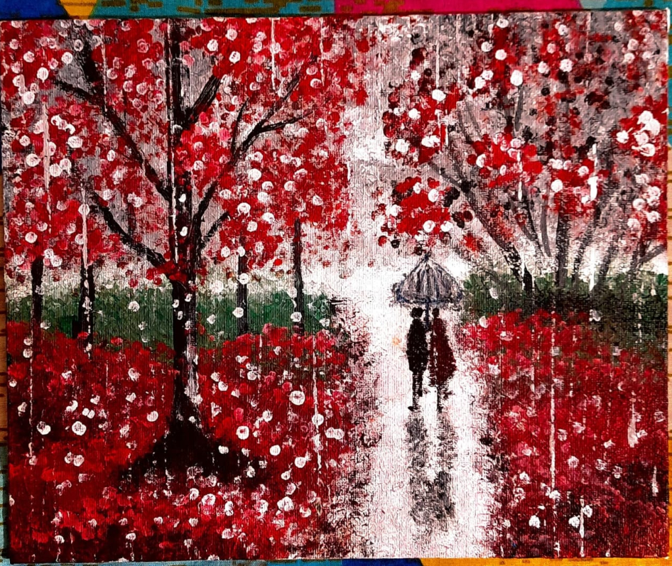 Painting  by Pracheta Panda - Rainy Day
