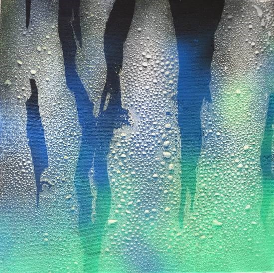 Dew Drop - 2, painting by Anuj Malhotra