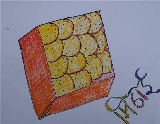 Sweet box, painting by Kalyani Rajewad