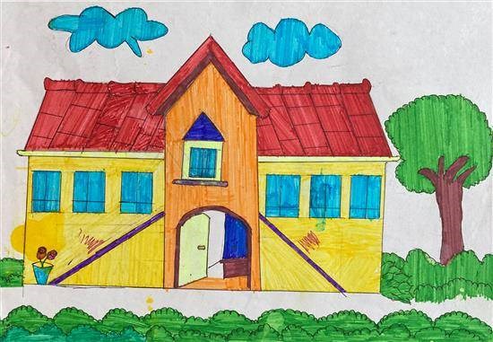 My Sweet Home - 1, painting by Soni Bagul
