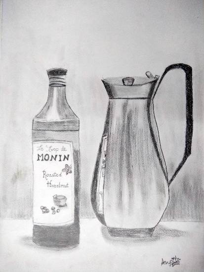 Painting  by Arpita Bhat - Still life sketching