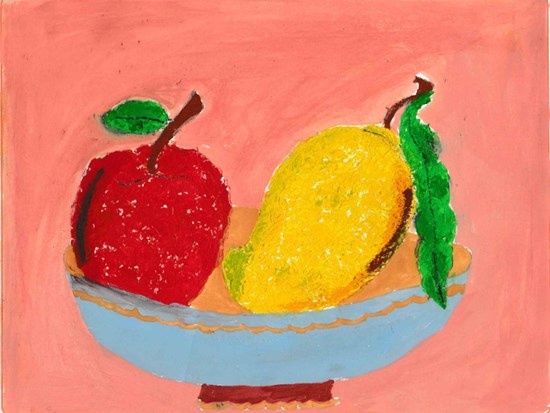 Fruits, painting by J S Anshika