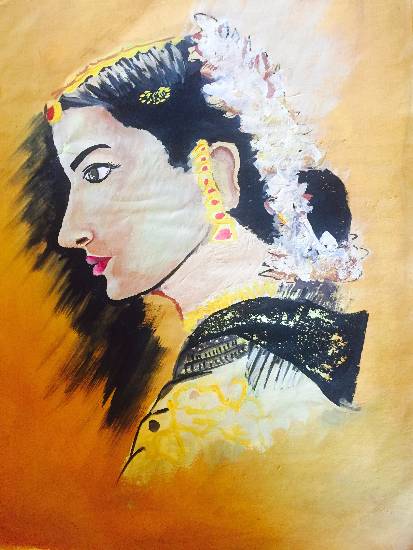 Painting  by Suhani Bhattacharyya - Woman