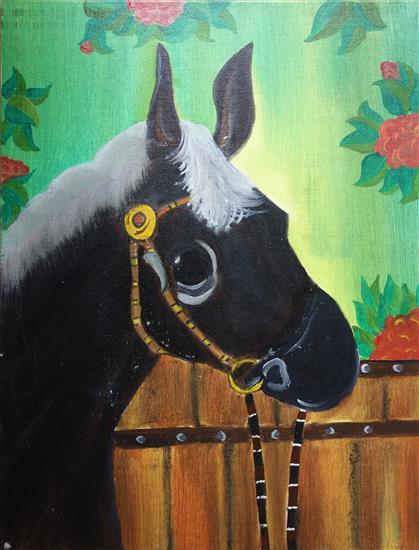 Painting  by Kanak Agrawal - Horse