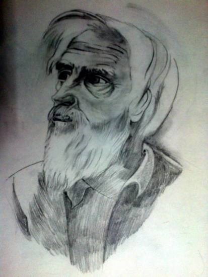 Portrait I, painting by Supriya Choudhary