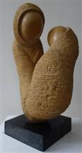 Mother & Child, Sculpture by Hemant Joshi
