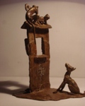 Joy of Life VII, Bronze sculpture by Mukund Ketkar