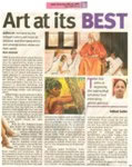 Art at its Best, Published in DNA, 18 July 2009