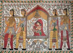 Doli - Painting by Shanti Devi