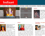 Indiaart Newsletter features exhibition news, online shows, new arrivals etc.