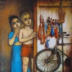 Painting by Suman Gille