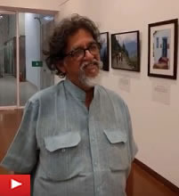 Artist Suhas Bahulkar talks about Milind Sathe's solo photography show