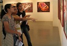 Class VIII school students enthusiastic about exhibition