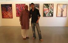 Jake with Dr. Mohan Agashe