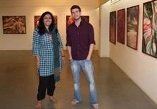 Rashmi and Jake discuss exhibition