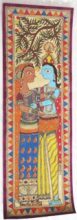 Mithila (Madhubani) Painting by Shanti Devi