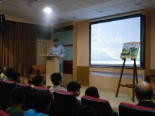 Live watercolour painting demonstration by Chitra Vaidya