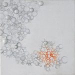 Hibernation, painting by Anuj Malhotra, Mixed medium on canvas, 24 X 24 inches