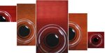 Curiosity II, painting by Anuj Malhotra, Acrylic on canvas, 34 X 60 inches