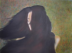 Peace in the Wind, painting by Nilesh Potdar, Pastels on Paper, 12 X 16 inches