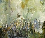 Emerald, painting by Preetima Pande, Acrylics on Canvas, 36 X 42 inches