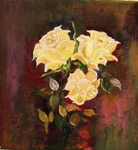 Still life by Ritu Agarwal, acrylic on canvas, 12 x 12 inches