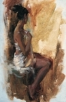 Figurative Painting by John Fernandes, Oil on Canvas
