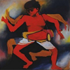 Music Makers - Exhibitions of painting by Milon Mukherjee