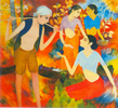 Exhibition of recent paintings by Shashi Bane