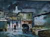 Watercolour seascape by Jiaur Rahaman
