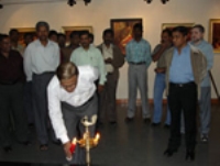 Inauguration of Exhibition of Paintings by John Fernandes at Indiaart Gallery Pune, 4th to 19th December 2004