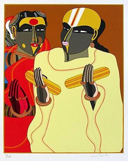Limited Edition Print by Thota Vaikuntam - Untitled X
